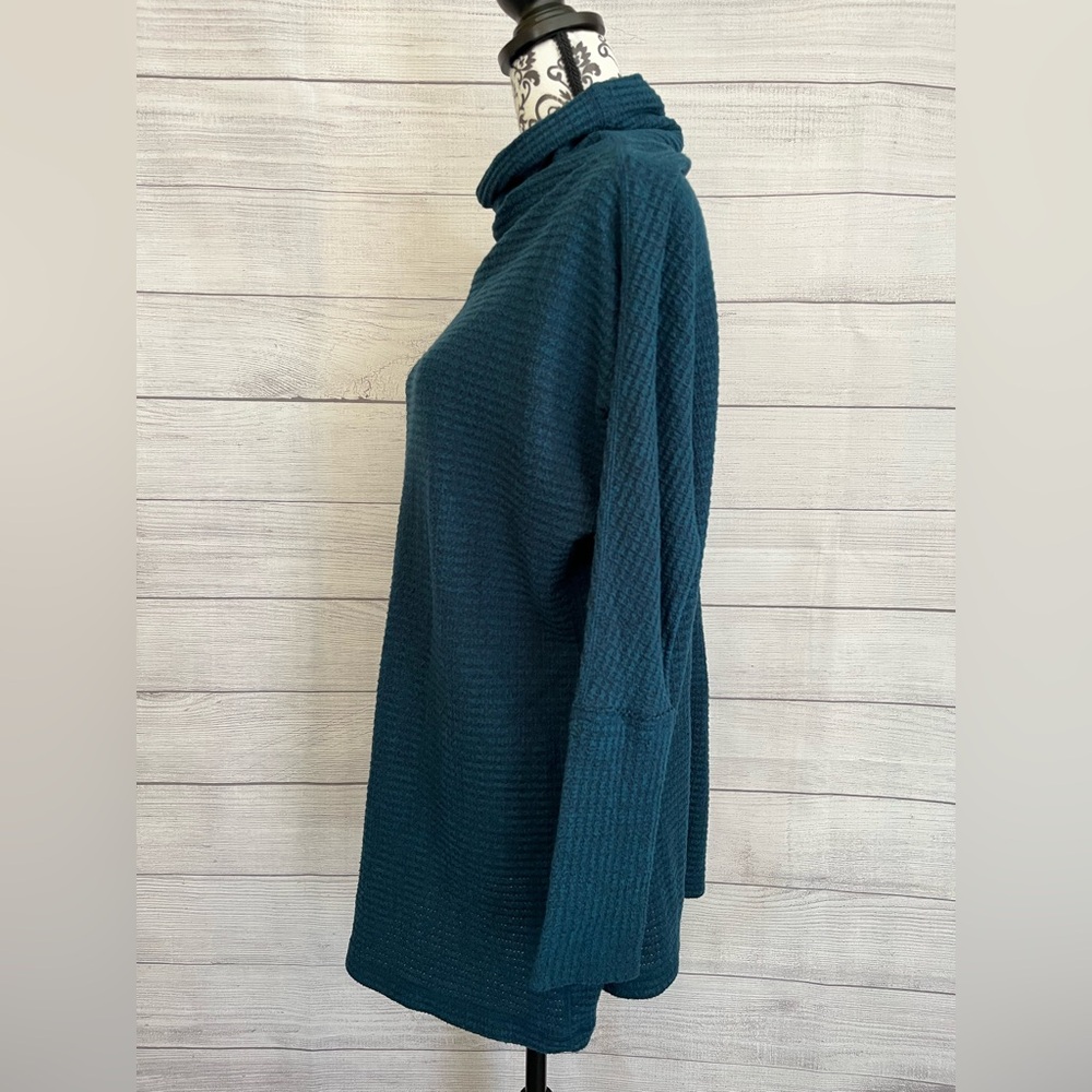 We The Free | Kitty Thermal Mock Cowl Neck Tunic Sweater - Picture 5 of 7